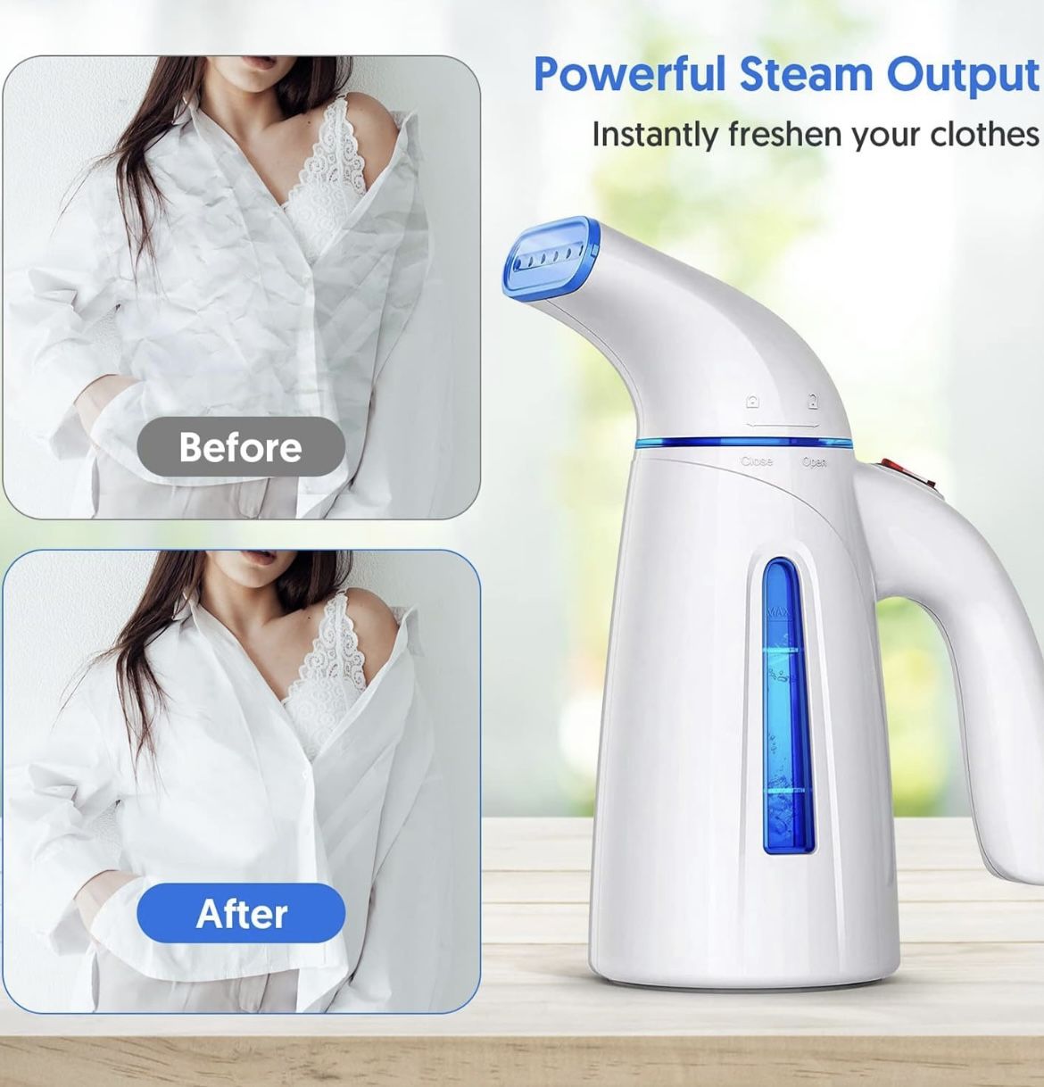 OGHom PORTABLE GARMENT STEAMER