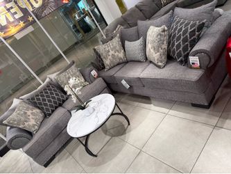 2pc Living Room Set 🩶🩶🩶