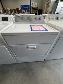 Whirlpool White Front-Load Dryer