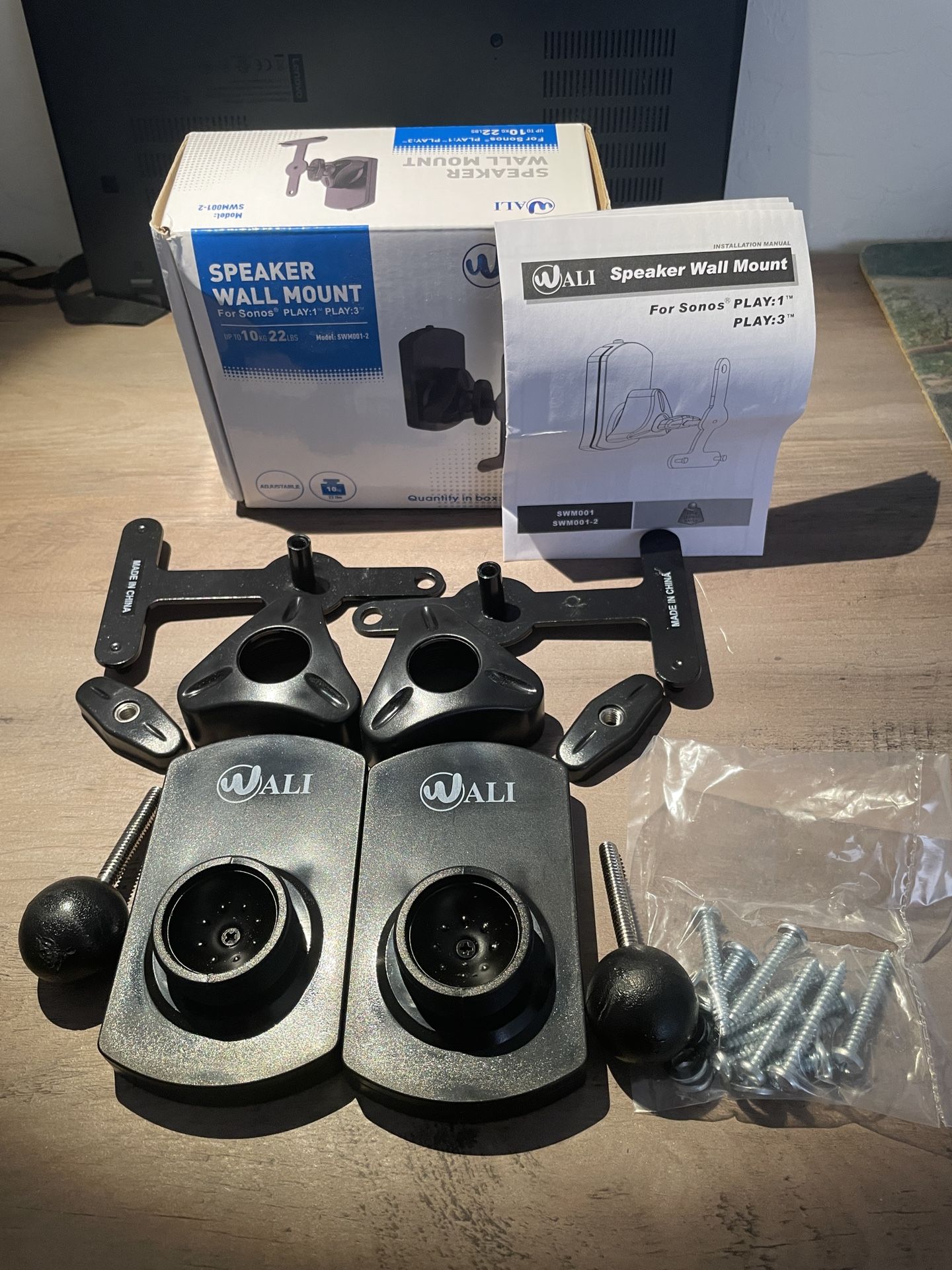 Speaker Wall Mount Kit. Sonos Play 1 Or 3