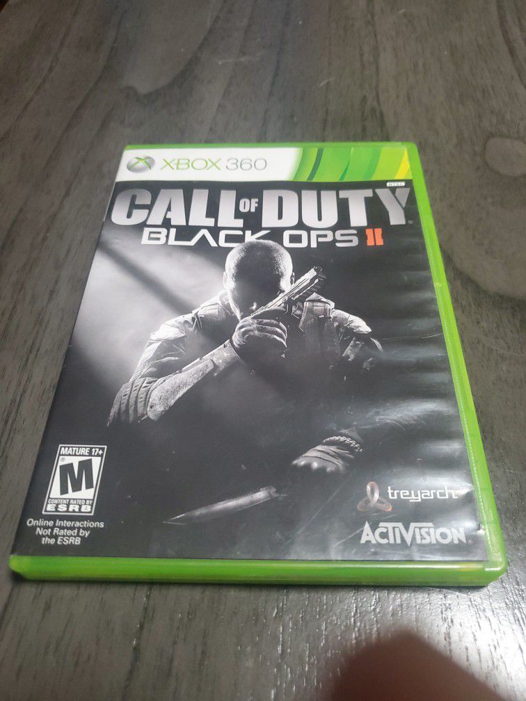 Call of Duty: Black Ops II 2 (Microsoft Xbox 360, 2012) Video Game