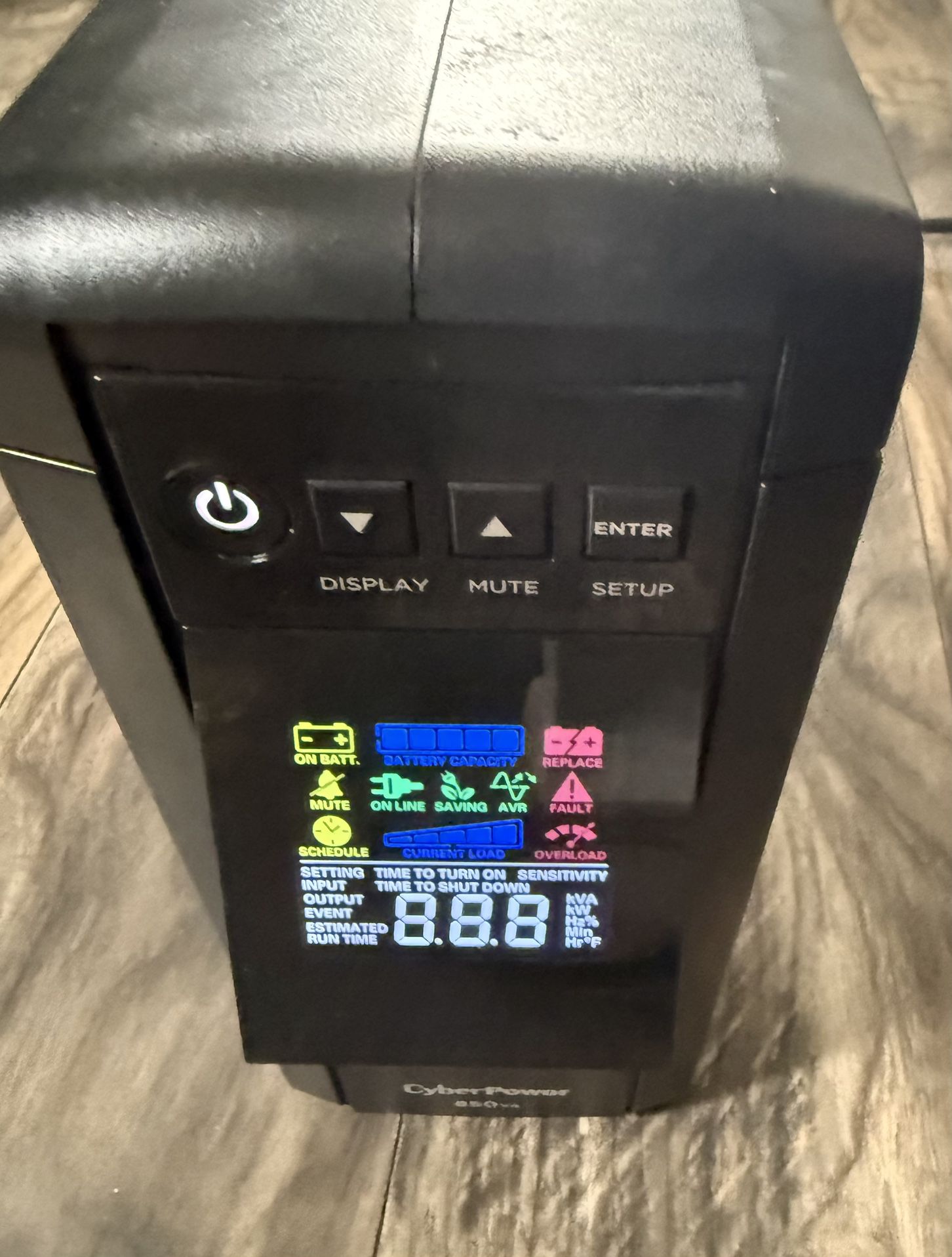 Backup Power - Surge + Battery + Internet - CyberPower UPS