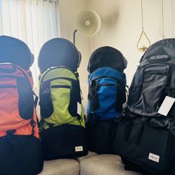 Baby Carrier For Hikes Or Camping. 