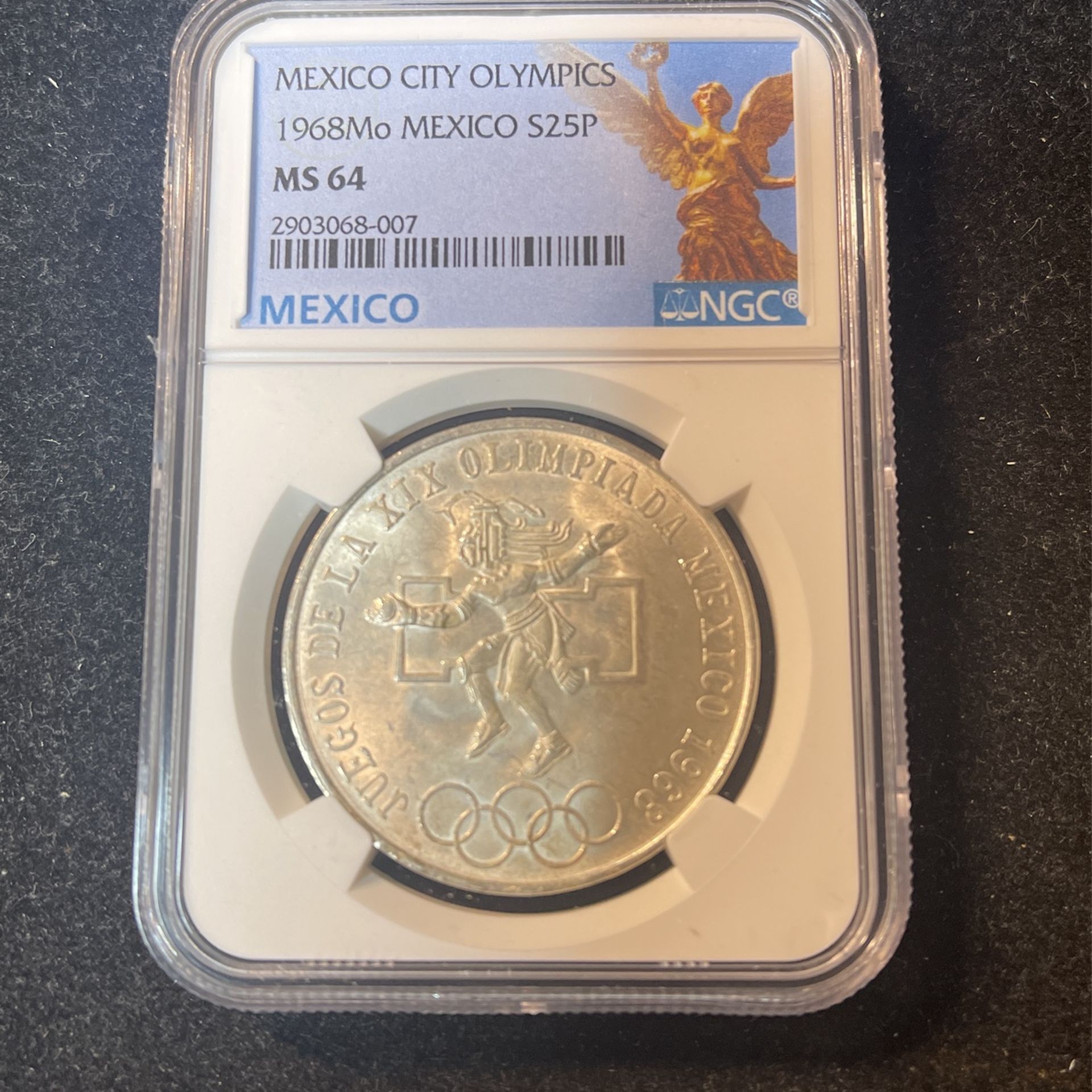 1968mo Mexico City Olympics MS64