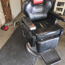 Hydraulic Barber Chair And Mat
