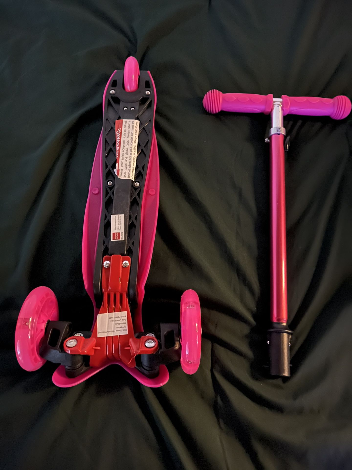 Pink Scooter 