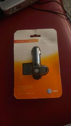 AT&T Car Charger with USB Port
