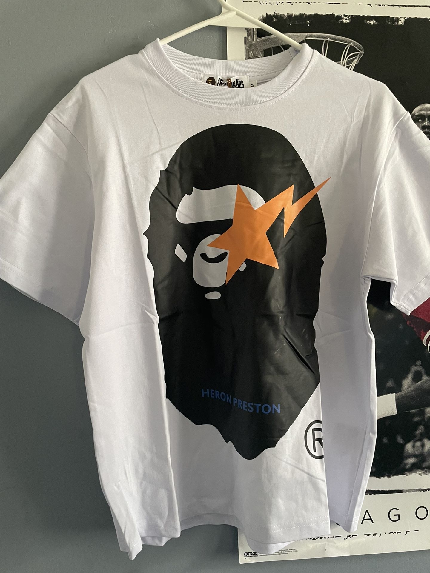 Bape Shirt Heron Preston