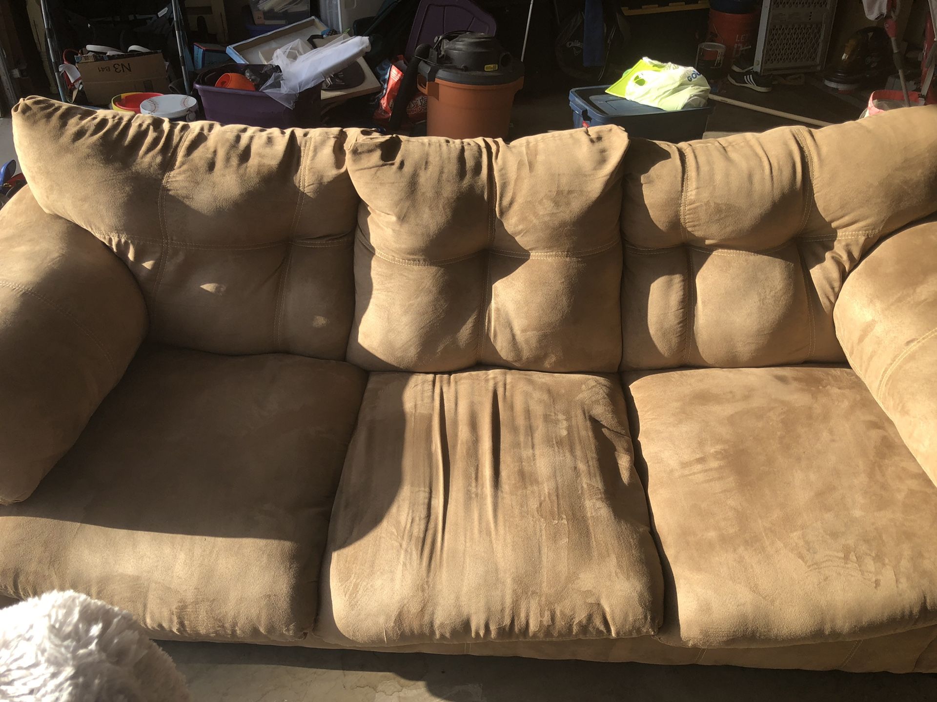 Microfiber Couch FREE