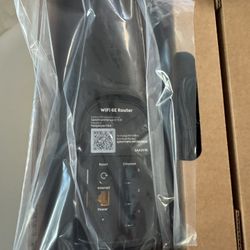 WiFi 6e Router. 