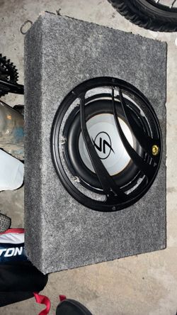 Lighting Audio 12” subwoofer with box