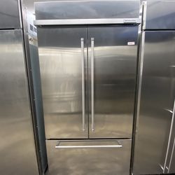 KitchenAid Built In French Door 42 Inch Refrigerator 