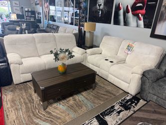 Amazing reclining sofa loveseat! Easy Financing! 💜😊🎉
