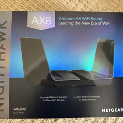 Netgear Nighthawk RAX80 Dual-Band AX WiFi Router