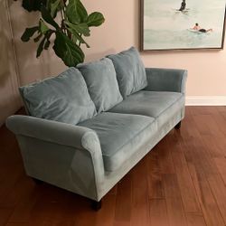 FREE Turquoise Velvet Sofa