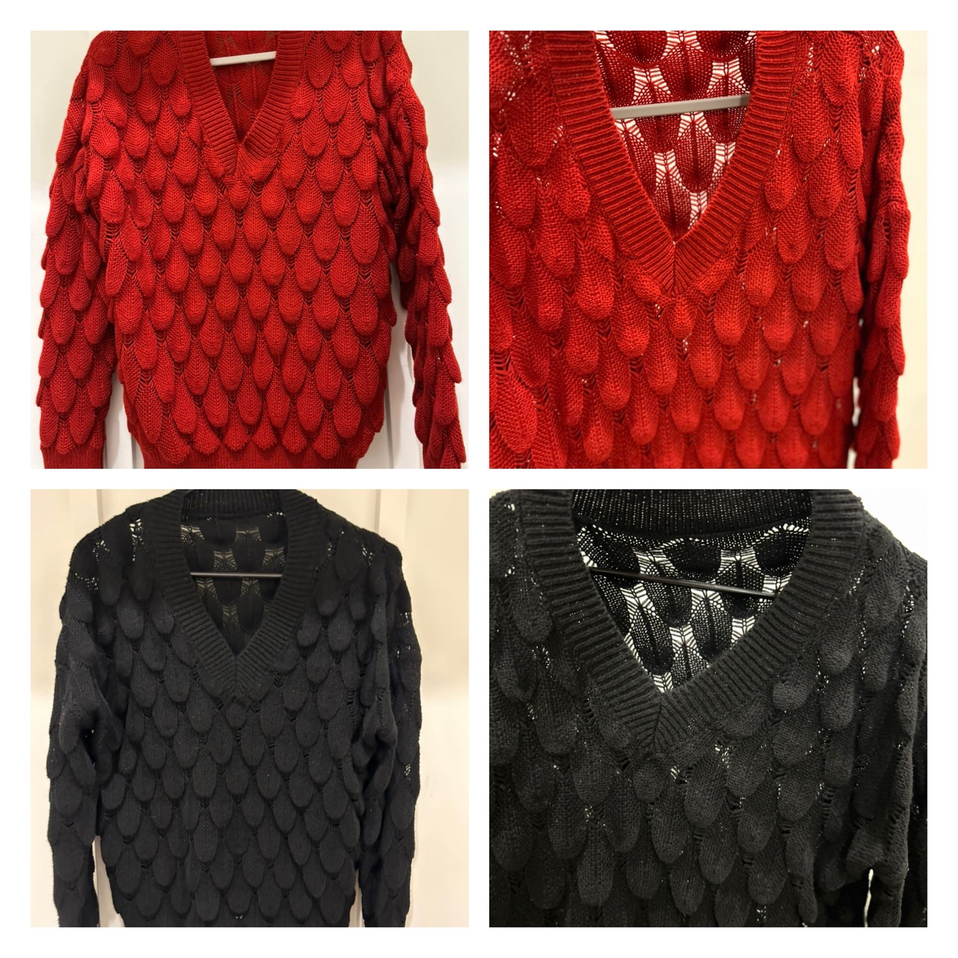 Red or black sweater $10 Each