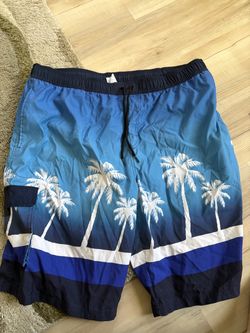TSLA Men’s 3XL 11inches Quick-Dry Beach Board Shorts New Without Tags