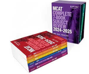 Kaplan MCAT books 2024-2025