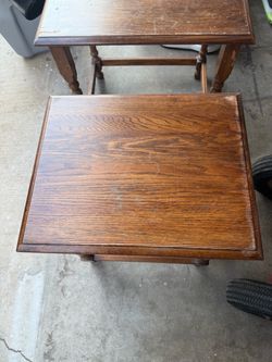 Vintage Pennsylvania house nesting tables