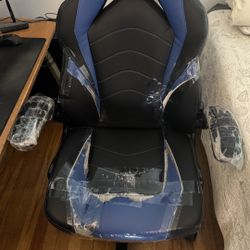 Black & Blue Ergonomic Gaming Chair