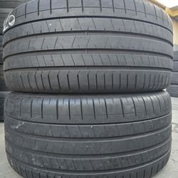 (2) 315 40 21 Pirelli Tires 