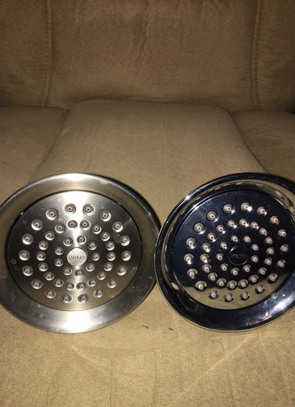 2 Moen XL shower heads. (new)