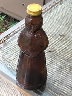 Antique aunt Jemima bottle
