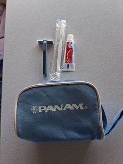 Pan American original First Class  Personal Bag