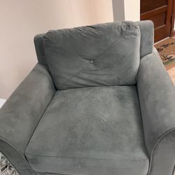 Gray Armchair