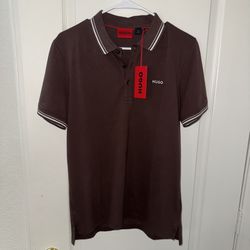 NEW Hugo Boss Men’s Polo Shirt Brown