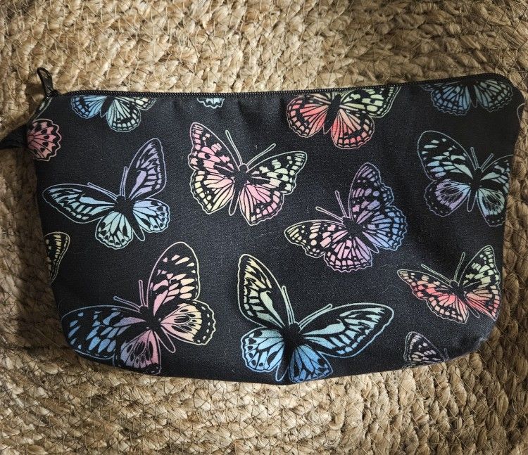 Butterfly Design Makeup Bag
