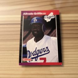 Alfredo Griffin 1989 Card