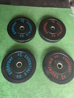 Bumper plate big boy package