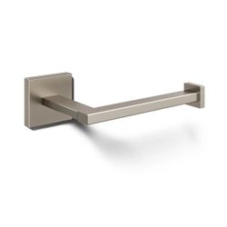 KOHLER Square Vibrant Brushed Nickel Wall mount Toilet Paper Holder 23292-BN