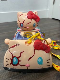 HHN Hello kitty x chucky popcorn car