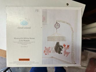 New musical &white noise crib mobile