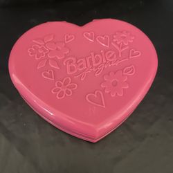 Vintage 1995 Barbie compact soccer game