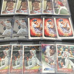 Mookie Betts baseball cards