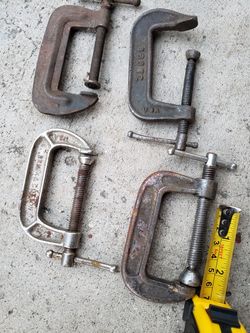 C Clamps 2 1'2 inch