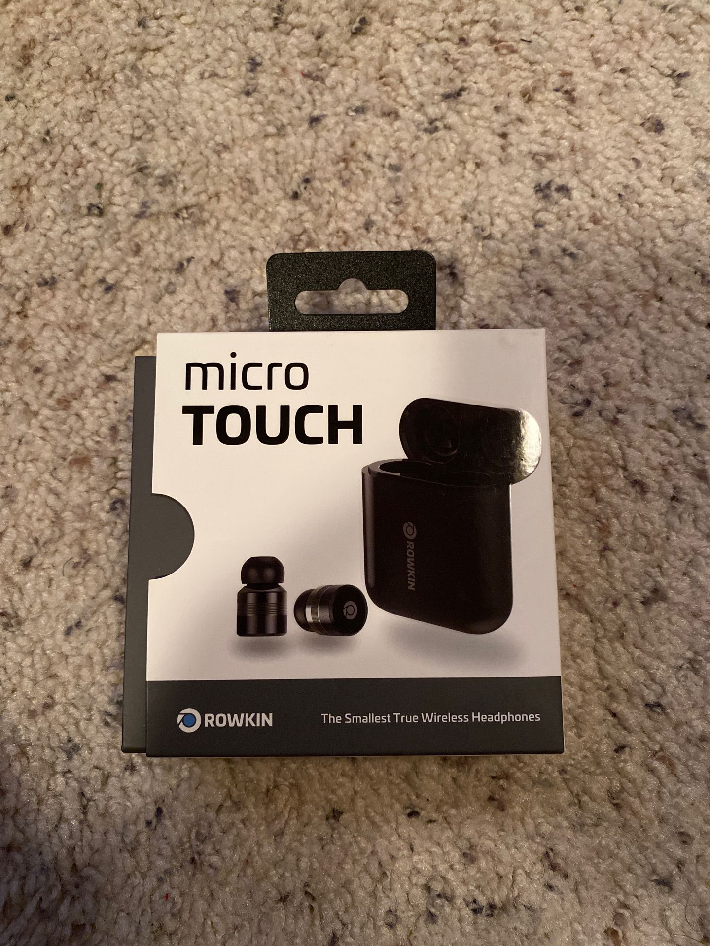 Rowkin Micro Touch Control True Wireless Earbuds for Android & iPhone (Black)
