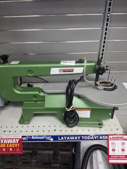 Central Machinery Scroll Saw. ASK FOR RYAN.