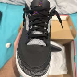 Jordan 3 Court Purple