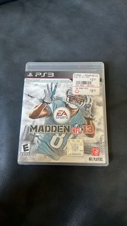 Madden 13 PS3