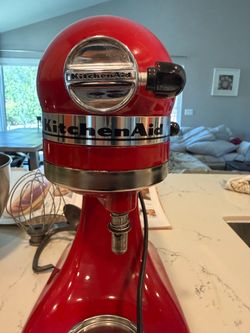 Red kitchen aid mixer KSM95ERO