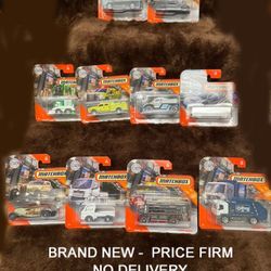 New, Price Firm, New, Second Numbered Set, 10 Different MBX City Series Unopened Package, Matchbox 1:64 Die Cast cars
