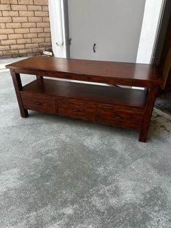 Wooden TV Stand