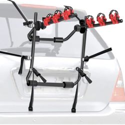 Bike Trunk Mount 3-Bike Car Carrier Rack