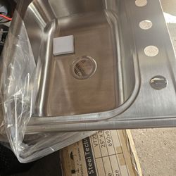 Kitchen  Stainless Steel Sinks 3 New 