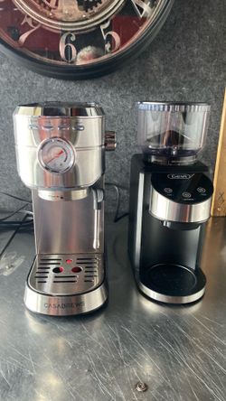 Casa brews espresso machine /Gevi  grinder