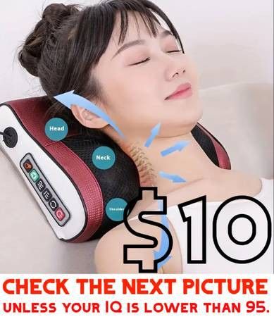 (NEW) Massage Pillow